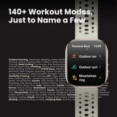 Amazfit Bip 6 pametna ura – AMOLED zaslon, GPS, siva