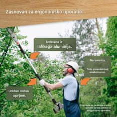VonHaus Brezžična teleskopska verižna žaga 3519007