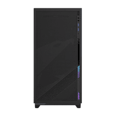 Gigabyte AORUS C400 GLASS USB-C USB 3.2 Gen2 ATX AORUS RGB osvetljeno ohišje, črno
