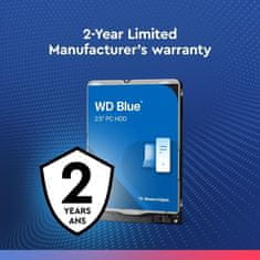 WD 2TB Blue 2,5" SATA 6Gb/s 5400rpm 128MB HDD disk