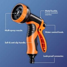 VonHaus Raztegljiva vrtna cev – 15 m