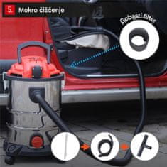 Adler Camry Profesionalni industrijski sesalnik z vtičnico CR7045