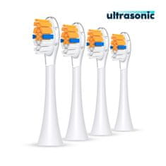 Ultrasonic Ultrasonic nastavki za Philips Sonicare A3 Premium All-in-One, 4 kosi, beli