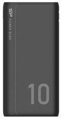Silicon Power GP15 Power Bank, 10000 mAh, črn