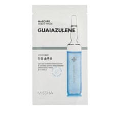 MISSHA Mascure Sheet Mask Guaiazulene maska za obraz za vse tipe kože 28 ml unisex