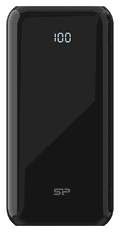 Silicon Power QS28 Power Bank, 20000 mAh, črn