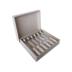 Brandani Set čajnih žličk Campo ai Fiori 15cm / 6 kos / inox, keramika