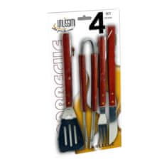 Gicos OTC 4-delni set žar OTC / inox, ročaji les