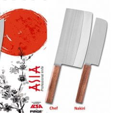 ILSA Nož za zelenjavo Nakiri Asia 16cm / inox, les