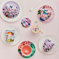 Maxwell & Williams Skodelica s cedilom - tisana Posey 340ml / Field of Poppies / porcelan, inox