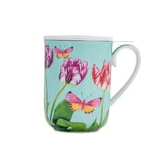 Maxwell & Williams Skodelica s cedilom - tisana Posey 340ml / Tulip Love / porcelan, inox