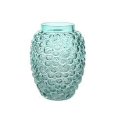 Andrea Fontebasso Vaza Bubble h15,5cm / modra / steklo