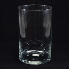 Mhome Vaza 19xh30cm / cilinder / steklo