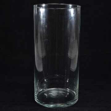 Mhome Vaza 19xh40cm / cilinder / steklo