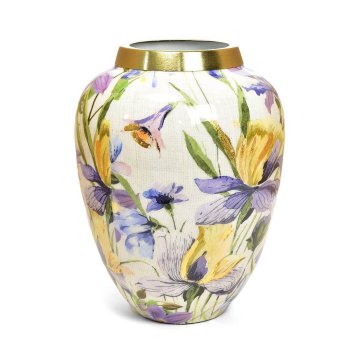 Mhome Vaza Cvetje 21,5xh28cm / kovina