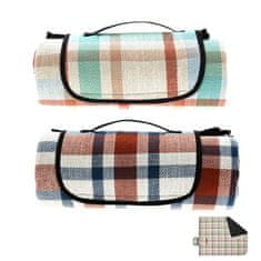 Piknik odeja Karo 180x150cm / več barv/ poliester