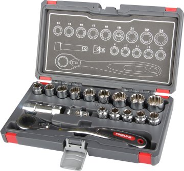 Proline 17-DELNI SET NASADNIH KLJUČEV PROLINE 58717