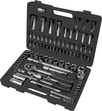 Proline KLJUČ NASADNI Z RAGLJO SET 94KOM 1/2" IN 1/4" 4-32 PROLINE 48794