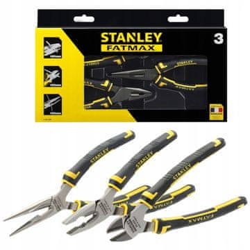 Stanley PNR KLEŠČE "MAXSTEEL" 1000V / SET 3KOS Stanley 4-84-488