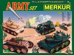 Merkur Army Set, 657 delov, 40 modelov