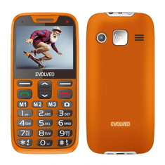 Evolveo Easyphone XR telefon na tipke za starejše - oranžen