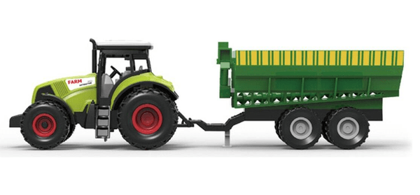 Farmers Tale traktor s tandem prikolico