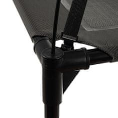 slomart Dvignjeno pokrito ležišče XXL za pse s podlogo in vodoodporno streho