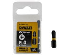 DeWalt VIJAČNI NASTAVEK PH3 25mm TORSION 5KOM Dewalt DT7995T
