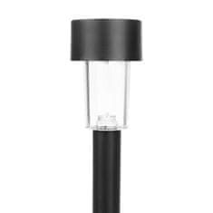 Malatec 10x solarna talna LED toplo bela vrtna svetilka 37cm