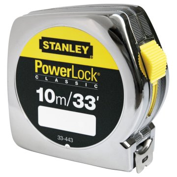 Stanley METER POWERLOCK ABS 10M METRIČNI/COLSKI Stanley 0-33-443