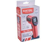 Extol Premium Brezkontaktni IR industrijski termometer, -50°až 550°C