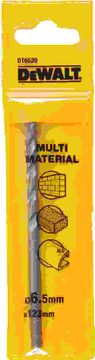 DeWalt SVEDER VEČNAMENSKI FI 6,5 MM 123X93MMLES, OPEKA, KOVINA, BARVNE KOVINE, PVC Dewalt DT6520