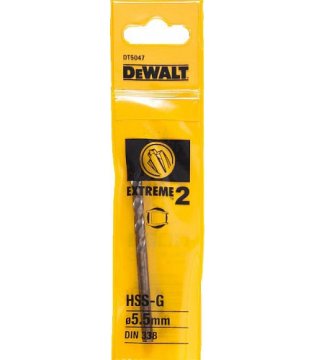 DeWalt SVEDER HSS-G EXTREME 5,5X93 KOS Dewalt DT5047