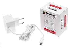 Raspberry Pi Raspberry Pi Micro USB Napajalnik 5,1V, 2,5A, EU, Beli