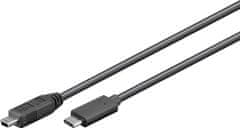 MicroConnect Adapter USB-C do USB 2.0 mini tip B 0,5 m
