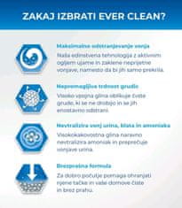 Ever Clean TOTAL COVER pesek za mačke, neodišavljen - 6 L