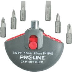 Proline VIJAČNI NASTAVKI SET 7 KOM Z MAGNETNIM DRŽALOM PROLINE 10697
