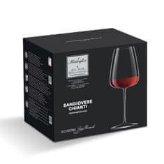 Luigi Bormioli Set kelih za rdeče vino Sangiovese Meravigliosi 550ml / 6 kos / steklo