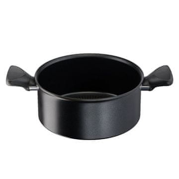 Lagostina Kozica Ri-genera Green 18cm Titanium / dvojni ročaj / indukcija / aluminij, prevleka proti prijemanju