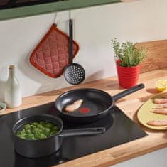 Lagostina Ponev Ri-genera Green 32cm Titanium / en ročaj / indukcija / aluminij, prevleka proti prijemanju