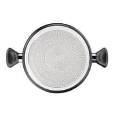 Lagostina Ponev Ri-genera Green 24cm Titanium / en ročaj / indukcija / aluminij, prevleka proti prijemanju