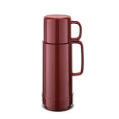 Termo steklenica Shiny 0,5l / bordo / pvc, steklo