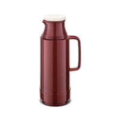Termo steklenica Shiny 0,5l / bordo / pvc, steklo