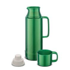 Termo steklenica Shiny 0,5l / zelena / pvc, steklo