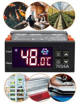 Kemot Termostat LCD žični WH-7016A