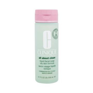Clinique All About Clean Liquid Facial Soap Oily Skin Formula tekoče čistilno milo za mešano in mastno kožo za ženske