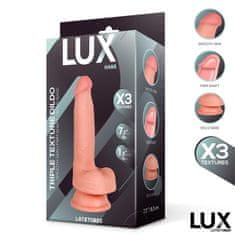 LUX DILDO Lux Hans Triple Density With Balls 18,5 cm