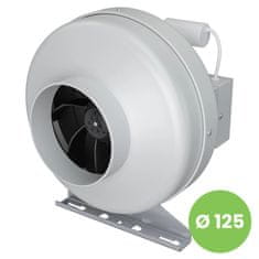 AKVAVENT CYCLONE-EBM 125, CYCLONEEBM 125, Plastični centrifugalni kanalski ventilator za dovod in odvod zraka BB D125
