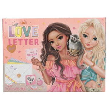 Top Model Sada na psaní a zdobení dopisů Juicy Talita &, Talita + Louise s opičkou