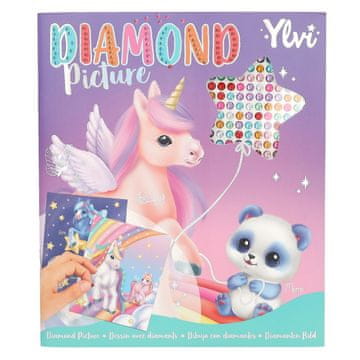 Kreativní obrázky s kamínky Ylvi, Peachy a Momo, Peachy + Momo, lepicí kamínky